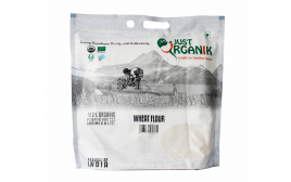 Just Organik Wheat Flour   Pack  5 kilogram